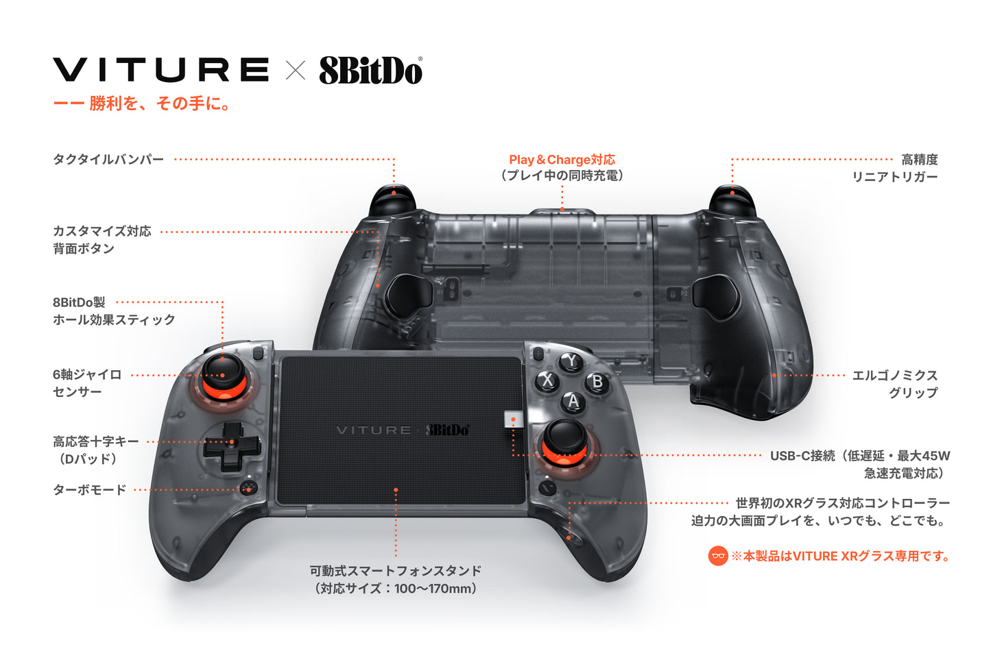 ウイニングコンボ - VITURE x 8BitDo モバイルゲーミングセット