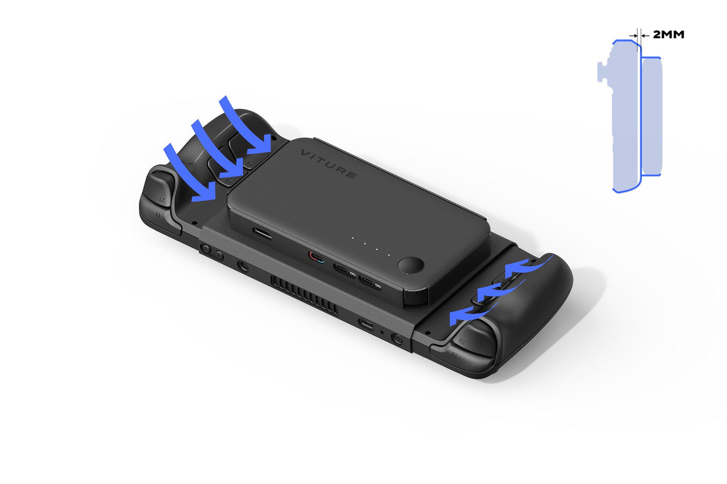 Steam Deck用 モバイルドックカバー